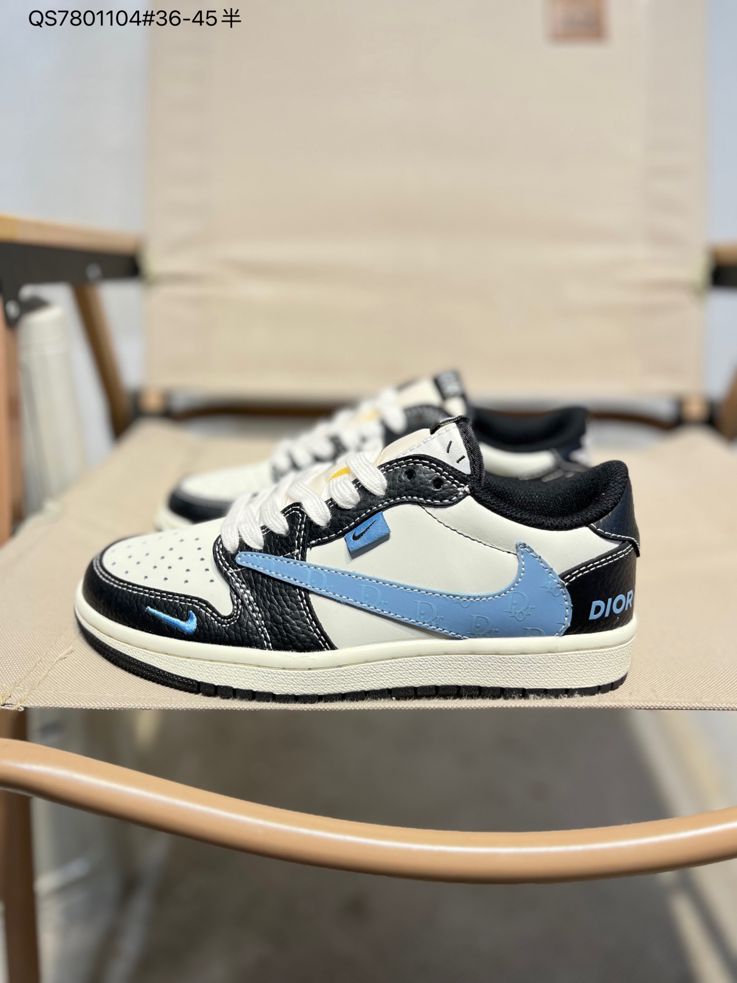 芬迪 x 乔丹Air Jordan 1 Low AJ1低帮系列篮球鞋